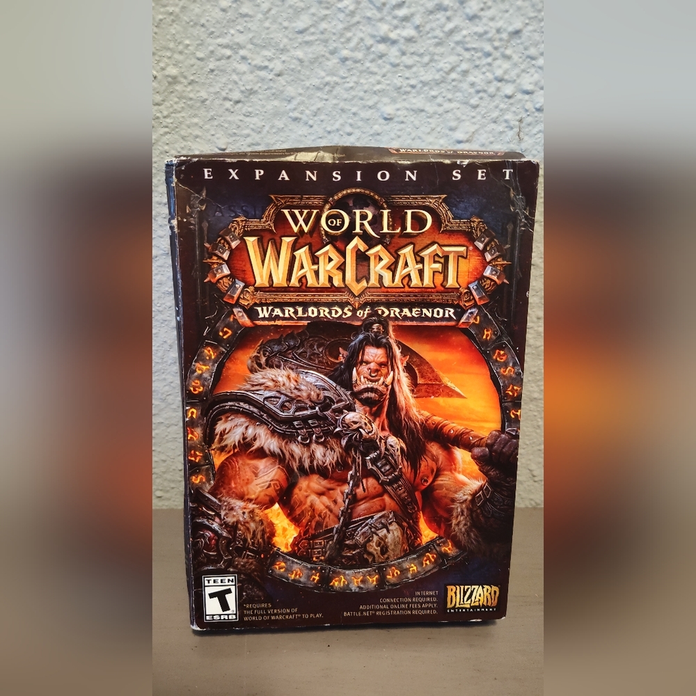 Blizzard World of Warcraft Cataclysm Big Box Windows Edition With Cds